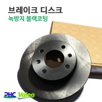 카니발1 2 그랜드카니발 올뉴카니발 더뉴카니발 녹방지 블랙코팅 브레이크 디스크 하이큐 하드론 상신브레이크패드  [앞-SP4500] KA4 20년5월 이후  하이큐패드