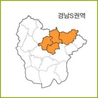 [경상권] 경남 S ~Z 권역별 전자지도 [ 옵션에서 가능 ]  락키포함  1.경남 S [함안+의령+밀양+창녕]