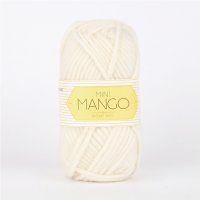 [슬로우플로우] 미니망고 100g MINI MANGO [목도리 모자 털실 루피망고st]  01 화이트