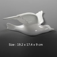 점토 새 모양의 콘크리트 장식 도구용 실리콘 몰드  sh0290