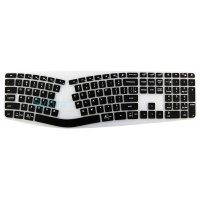 키보드 커버 키스킨 for logitech ergo k860 for logi skin  검은색