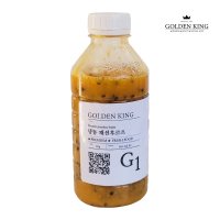 골든킹 프리미엄 백향과 냉동패션후르츠 퓨레 1kg  1kg(1개)  1개