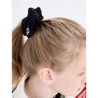 Coily Shirring 로고 Scrunchie 5 colors