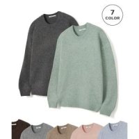 KIIMUIR 7 COLOR 소프트 텍스쳐 세미 오버핏 데일리 니트 Soft Texture Semi-Overfit Daily Knit