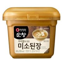 청정원 대용량 재래된장 순창 우리쌀로 만든 미소된장 450g