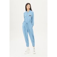 럭키슈에뜨 Kint Patch Jogger Jumpsuit LFDEA22100BUX