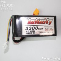 RC 3D 비행기 취미 F3A EDF 제트 모델 보트 부품 인피니티 리포 배터리 4s 3300mah 4S1P 55C