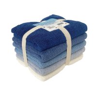 Izawa Towel 그라데이션 세면 핸드 타월 5P -