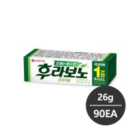 롯데제과 후라보노 오리지날 9P 26g 90개