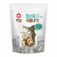 백설 통손질국물내기 국내산멸치디포리 CJ 잔치국수 된장찌개 칼국수 수제비 육수 10g 6개 1세트 17세트