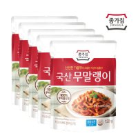 종가집 국산 무말랭이 120g x 5개