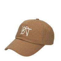 남자 여자 여름 볼 캡 야구 모자 바이브레이트 VBRT - SIGNATURE LOGO BALL CAP CAMEL ONE SIZE 22FWH01