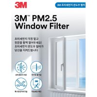 3M 미세먼지차단 방충망 창문필터 냄새환기 미세방충망 간편보수 모기장방충망