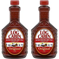 로그 캐빈 오리지널 팬케익 콘 시럽 Log Cabin Original Pancake Syrup 2개