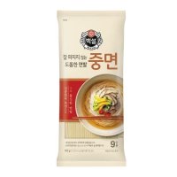 백설 중면 900g 소문난 CJ제일제당 홈캉스 엄마손맛 풍미 캠핑요리 간편식 요리레시피 4개