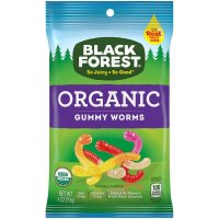 블랙포레스트 Black Forest Gummy Worms Candy 4 oz Bag Pack of 12