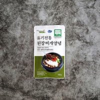 절골 유기 전통 된장찌개 양념 파우치 100g