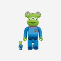 베어브릭 디즈니 토이 스토리 알린 100 400 세트 Bearbrick Disney Toy Story Alien 100 400 Set