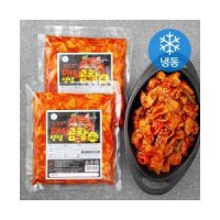 강창구찹쌀진순대 창구식품 직화구이 매콤양념 곱창 냉동 200g 2개 one option