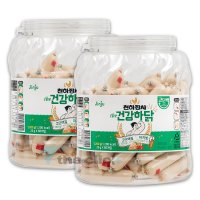 천하장사 소시지 한입 더 건강하닭 1200g x2개