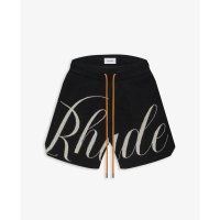 RHUDE 루드 레터링 스트링 니트 남여공용 반바지