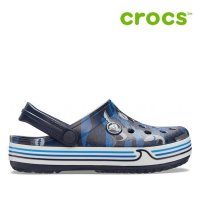 크록스 아동 샌들 44- Kids Crocband Shark Clog 206152-410