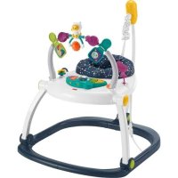 Fisher-Price Jumperoo 아기 바운서 활동 센터 조명 사운드 아스트로 키티 스페이스세이버