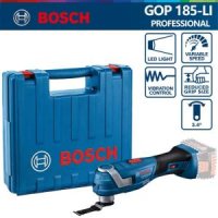 Bosch GOP i 브러시리스 무선 진동 멀티 툴 6 가변 속도 전기 트리머 톱 다기능 전동 공구 185-L