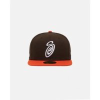 스투시 Stussy NEW ERA 59FIFTY CURLY S -