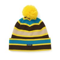 WKNDRS STRIPED POMPOM BEANIE WKBN04BR 232480