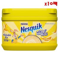 Nesquik 네스퀵 바나나 밀크쉐이크 파우더 300g 10팩