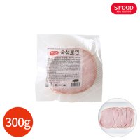 에쓰푸드 에스푸드 숙성 로인 슬라이스 햄 300g