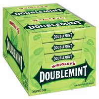 Wrigleys DOUBLEMINT Chewing Gum 리글리 더블민트 츄잉 껌 15개입 x20개