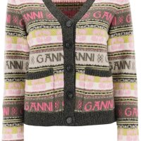 GANNI 23FW 가니 가디건 multicolor 232671DCD000006 861