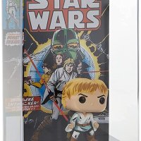 독점 Funko POP 만화 커버: 스타워즈 루크 스카이워커 비닐 버블헤드 USA 미국