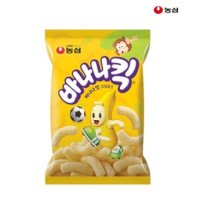 농심 바나나킥 75g 과자 안주 맥주 사무실간식 회사 학교 어린이 스낵 어른 봉지