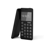 Punkt MP02 신세대 4G LTE 미니멀리스트 휴대폰 피처폰 2GB RAM+16GB 1280mAh 블랙
