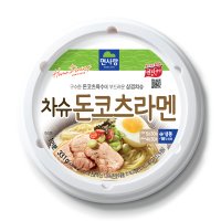 면사랑 차슈돈코츠라멘 용기면 냉동 3개이상 3