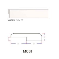 데코 몰딩 2 4m 미가 참숯 1BOX 32EA M031-W 50X12T