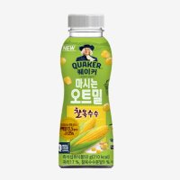 칠성 퀘이커 마시는 오트밀 찰옥수수 아침식사대용 식이섬유소 다이어트 포만감 50g 1개