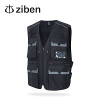 ZIBEN 지벤 작업복조끼 배달조끼 오토바이 근무복 ZB-V2123