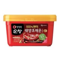 청정원 순창 현미 태양초 매운 고추장 1kg 1개