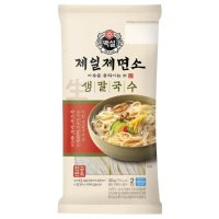 백설 백설 제일제면소 생칼국수 멸치 비빔 열무 국수 간단한 간편한 주말 점심 저녁 식사 어린이 어른 모두 입맛 저격 300G 3개