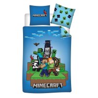 마인크래프트 마이크라 Minecraft 싱글 사이즈 이불 커버 베개 커버 세트 0958 품