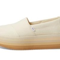 탐스 TOMS - 여성용 알프 플랫폼 에스파드리유 천연