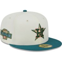 967735 MLB 모자 휴스턴 애스트로스 Chrome Evergreen 59FIFTY Cream