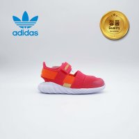 아디다스 아디다스코리아 adidas DOOM SANDAL I 운동화 베이비 키즈 둠 샌들 샌달 I 주황 선물용 쇼핑백 추가판매 CG6600 130