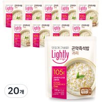 라이틀리 곤약 즉석밥 귀리 150g 20개