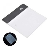 01 Drawing Board Portable USB Hand Drawing Ultra-Thin LED Lightbox Positioning Hole Flip Book Kit w