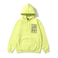 예스아이씨 YESEYESEE C-Logo Hoodie Bright Lemon